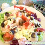 Shrimp Salad with Turmeric Dressing