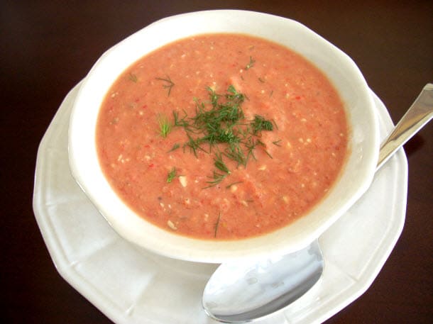 Baby Boomer Recipes | Cold Yogurt and Vegetable Soup