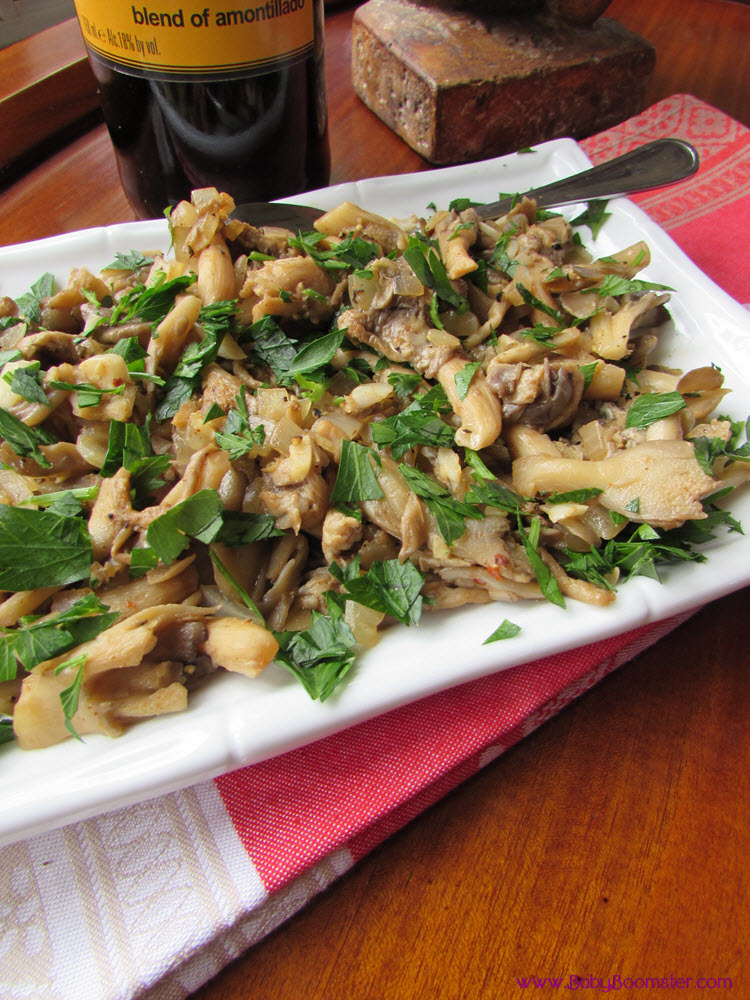 Spanish Style Sauteed Mushrooms – Recipe