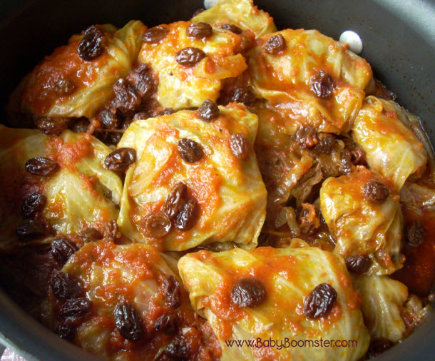 Baby Boomer Recipes | Russian Style Stuffed Cabbage