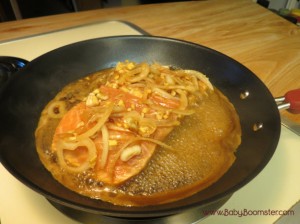 Whiskey Salmon in the Skillet