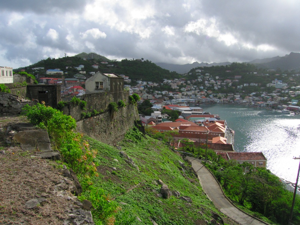 St. George's from Fort Rupert Grenada