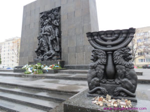 Jewish Memorial Warsaw Poland