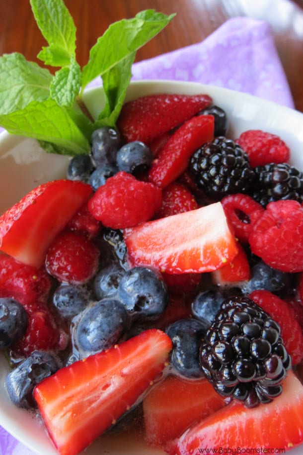 Baby Boomer Recipes | Berry Ambrosia