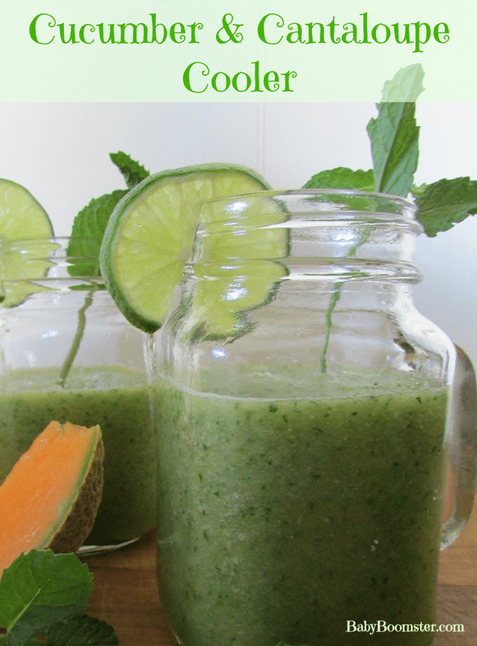 Baby Boomer Recipes | Beverages | Cucumber Cantaloupe Summer Cooler