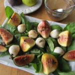 Baby Boomer Recipes | Fig and Mozzarella Salad with Raspberry Dressing