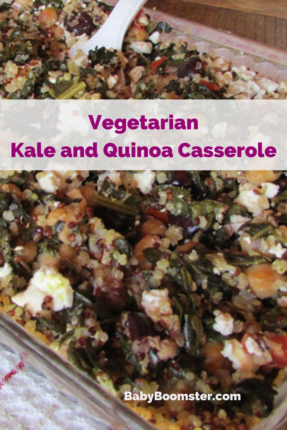 Kale and Quinoa Casserole: Vegetarian