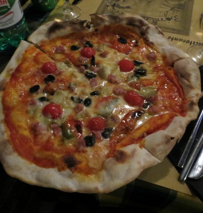 Pizza we made in Rome