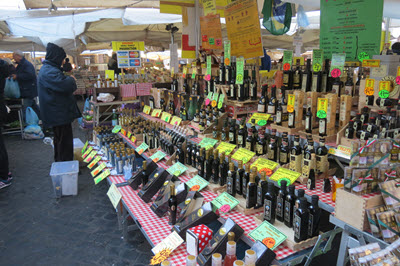 Vendors in Italian Food Market - Balsamic Vinegar