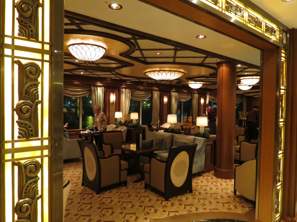 Baby Boomer Travel | Cruising | Cunard Queen Elizabeth lounge