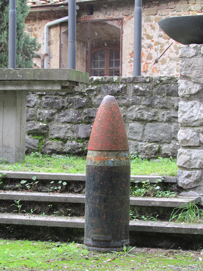 Montecatini Alto - Bomb from WWII