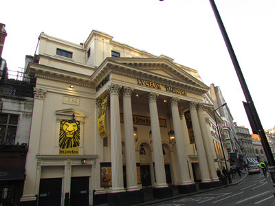 Baby Boomer Travel | London | The Lyceum Theatre