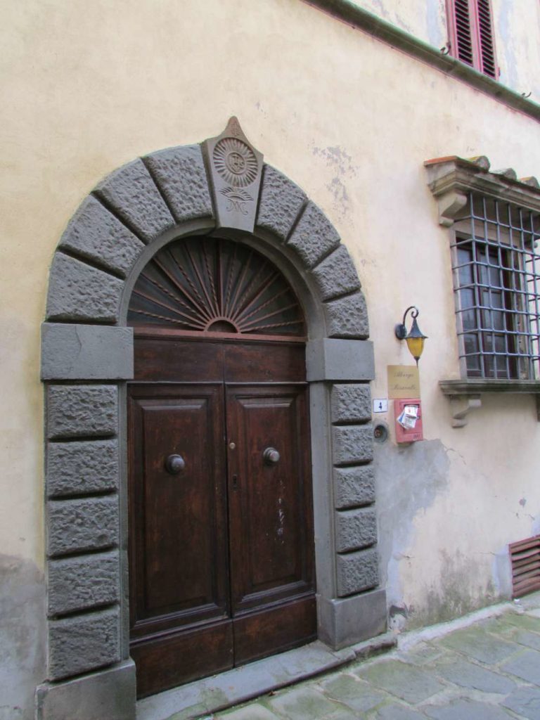 Door in Montecatini Alto, Italy