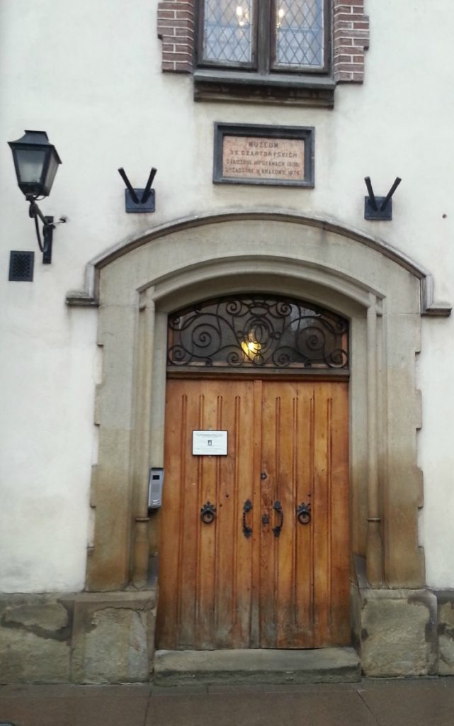 Door in Krakow Poland