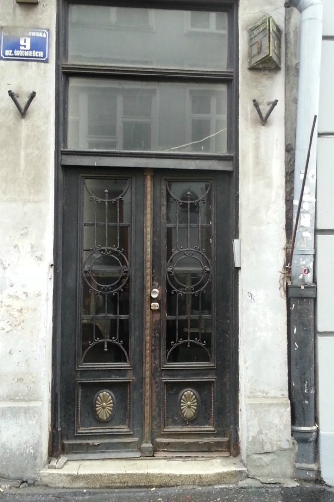 Door in Krakow Poland