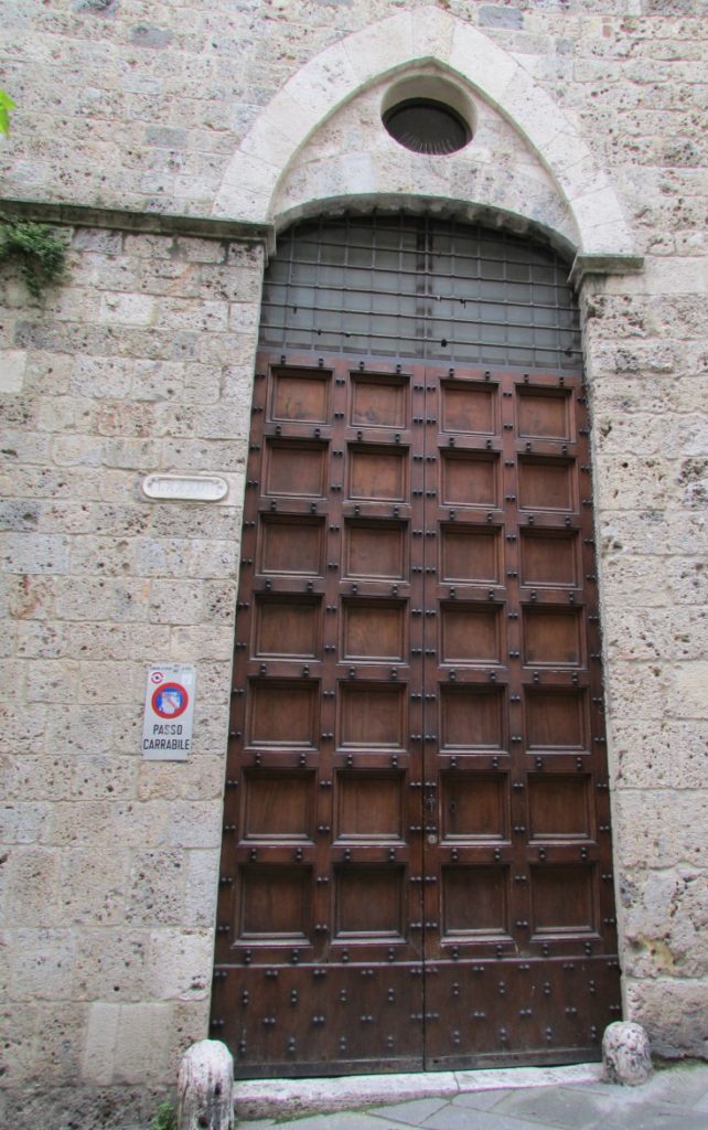 Door in Siena