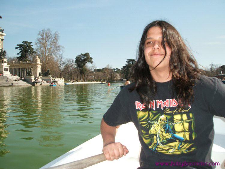 Arye on Boat in Madrid