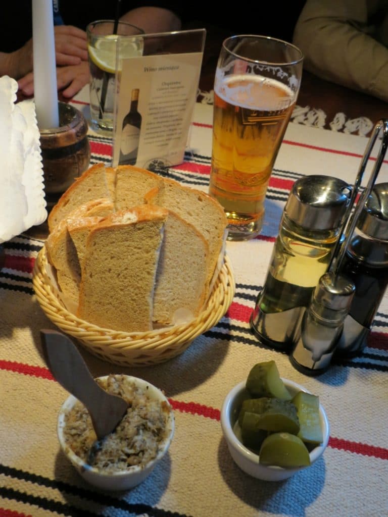 Boomer Travel | Bydgoszcz, Poland | Bread and Pork fat - Karczma Młyńska