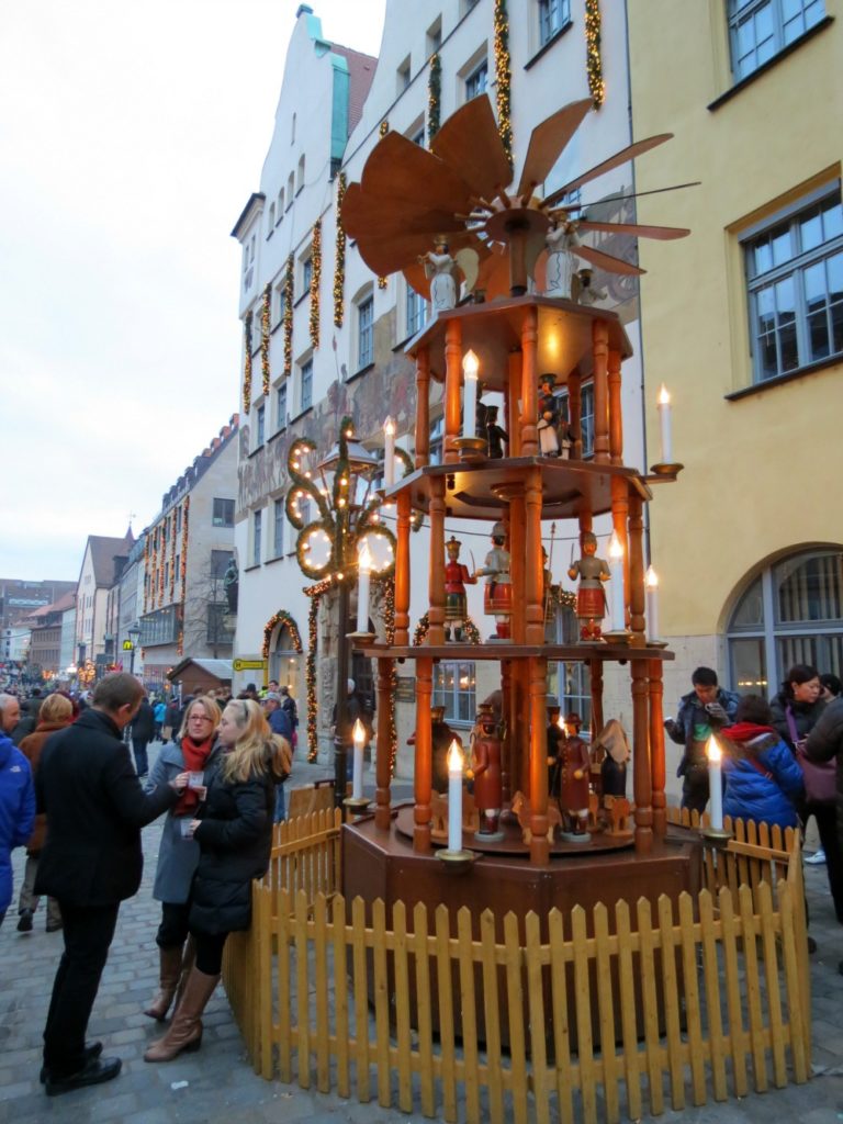 A nutcracker display in Nürnberg during the Christmas Market