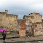 Pompeii in the rain