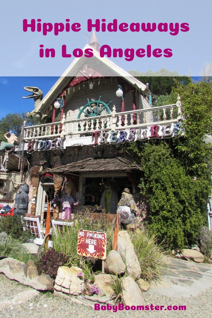 If you're looking for remnants of hippie hideaways in Los Angeles there are plenty of places to find it from Topanga Canyon, to Self Realization Fellowship Lake Shrine to Chatsworth.