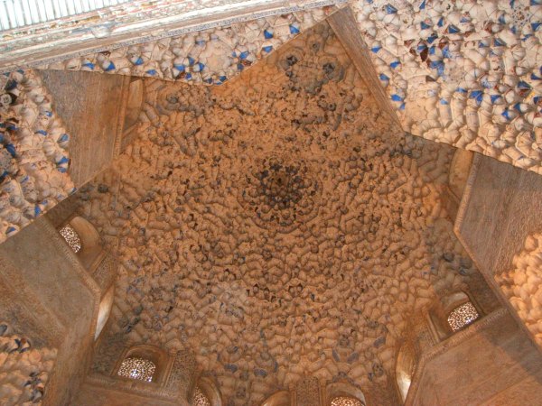 Baby Boomer Travel | Granada, Spain |Alhambra Star Shaped Ceiling Sala de Albencerrajes