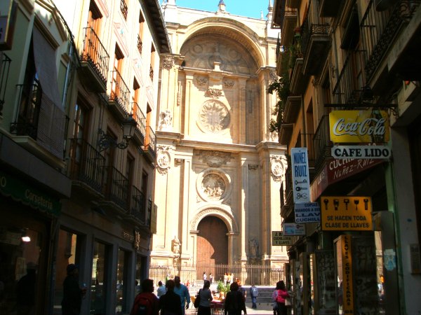 Baby Boomer Travel | Granada, Spain | Granada Cathedral and Street