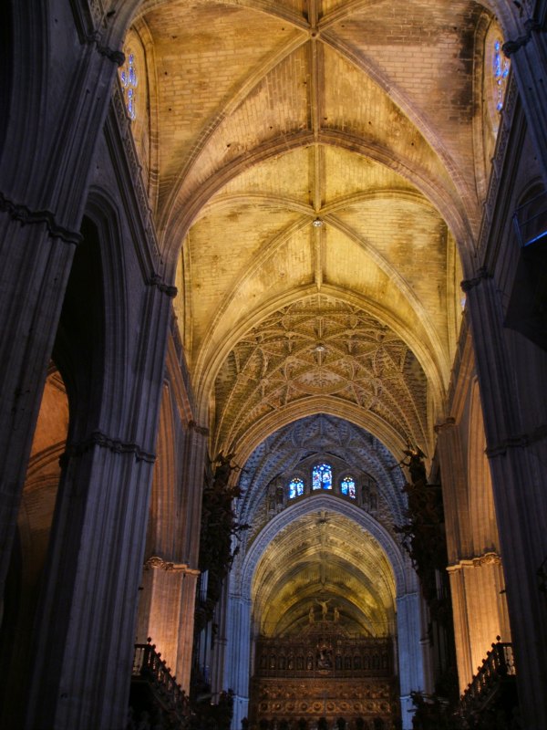Baby Boomer Travel | Seville, Spain | Seville Cathedral Ceiling