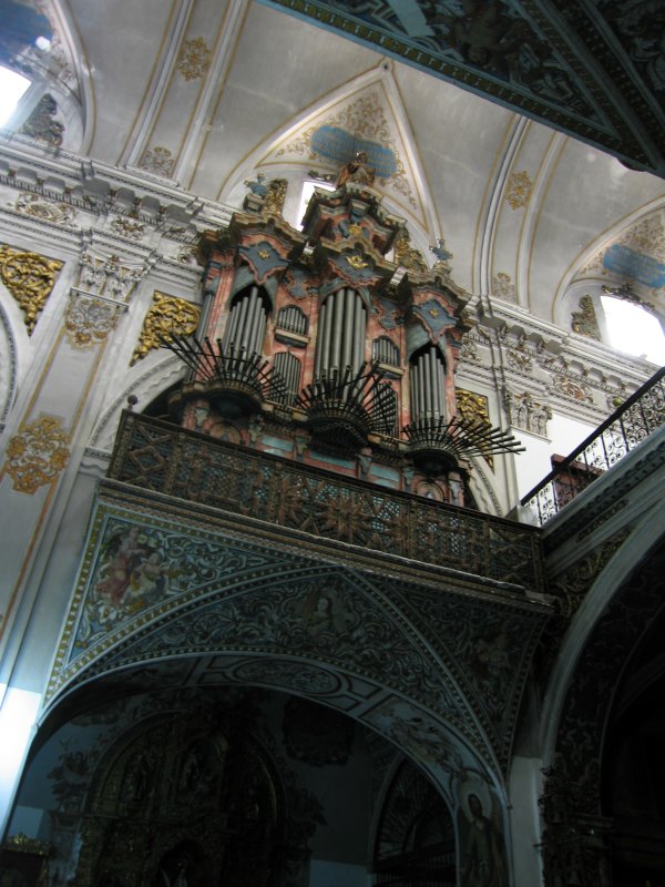 Baby Boomer Travel | Seville, Spain | Real Parroquia de Santa María Magdalena organ pipes