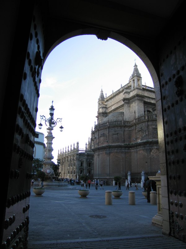 Baby Boomer Travel | Seville, Spain | View of Cathedral through door
