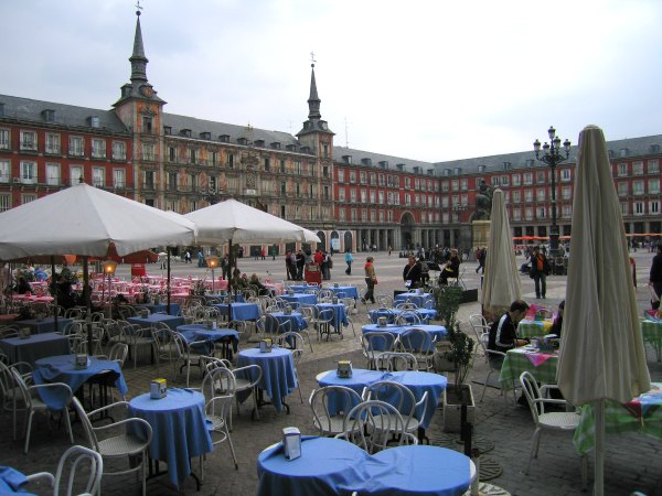 Baby Boomer Travel | Spain | Madrid - Plaza de Mayor and Cafes