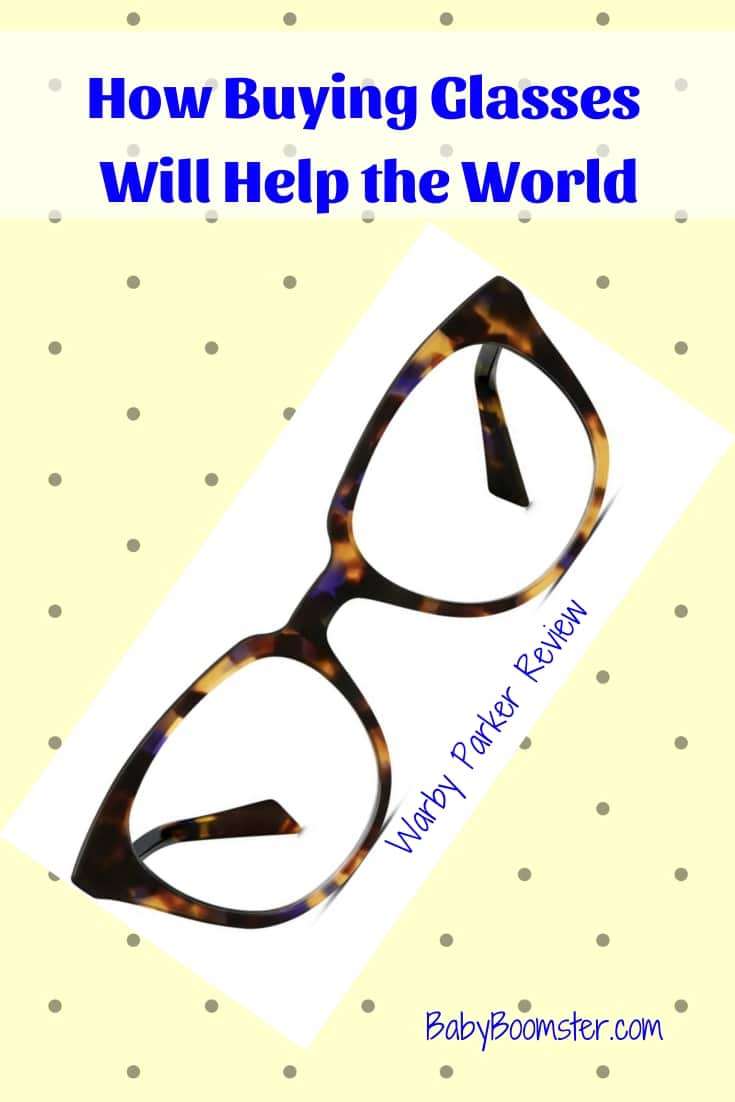 How buying glasses will help the world 