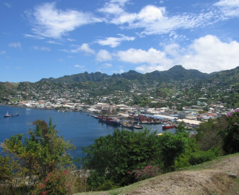 Sailing from St. Vincent in the Grenadines to Grenada