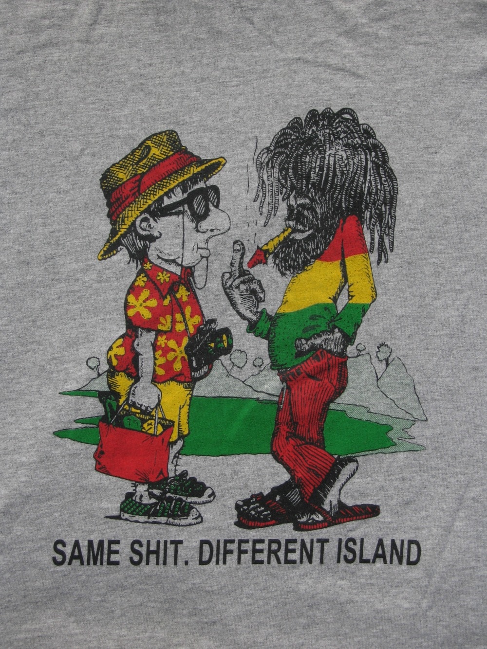Baby Boomer Travel | Caribbean | Tee shirt humor - same shit - different island