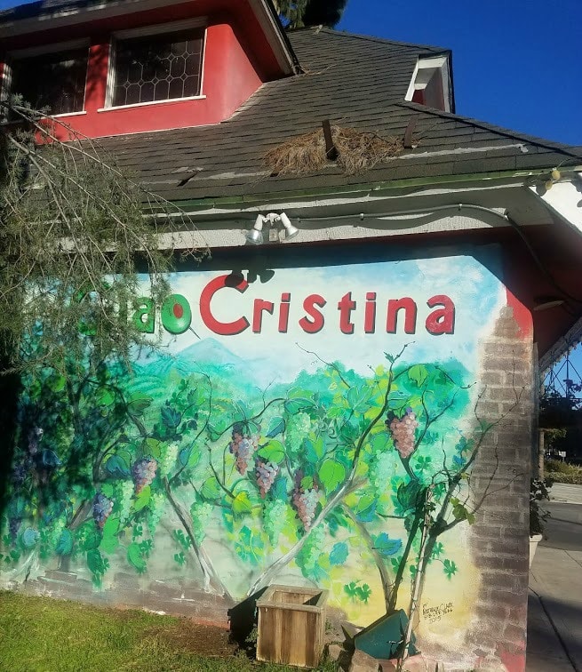 Baby Boomer Travel | Street Art | Burbank | Ciao Cristina Restaurant