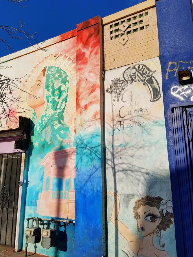 Casa del la Cultura de Mexico Inc at Mariachi Plaza in Boyle Heights #streetart #murals #LosAngeles #BoyleHeights #art