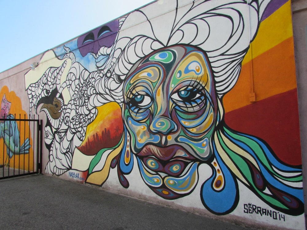 Baby Boomer Travel | Street Art | Serrano - Nassar - Secret Rose Theatre 14 NOHO