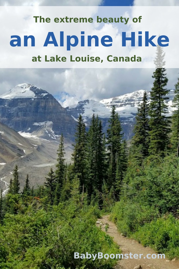 My alpine #hike at Lake Louise, in #Canada - I#over50 #babyBoomers