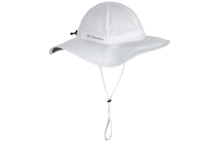 This Columbia Sun Hat is lightweight and will stay on even if it's windy 