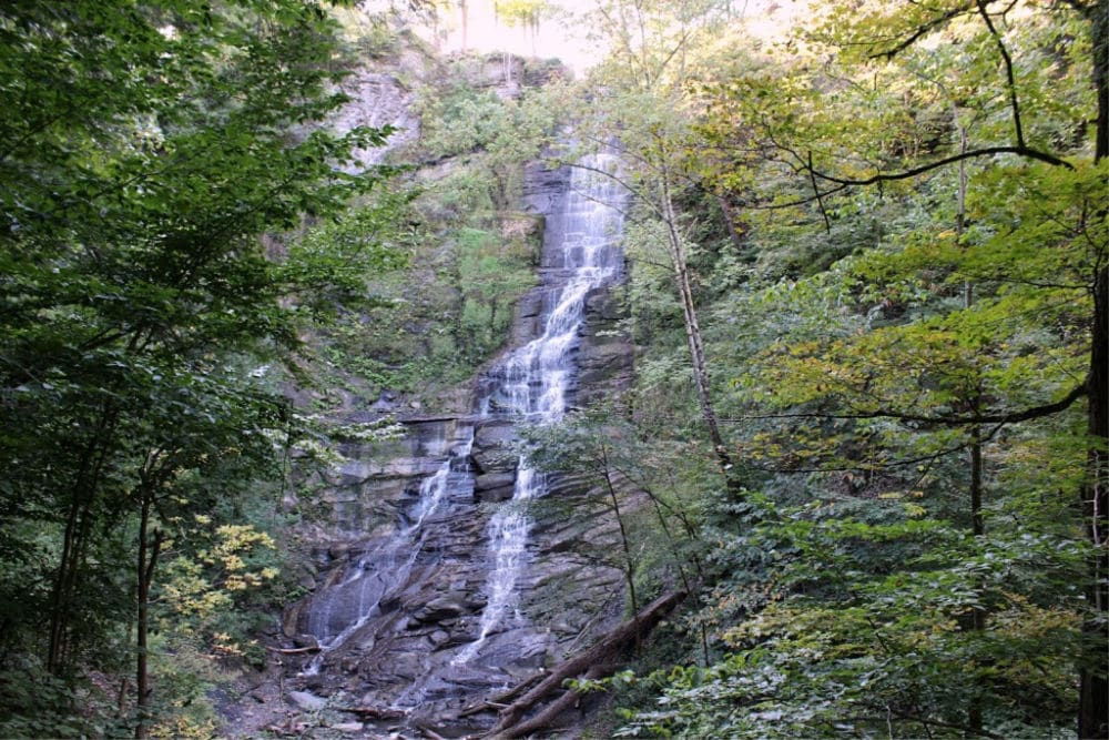 Pratt waterfall in Central State New York #travel #NewYork #waterfalls