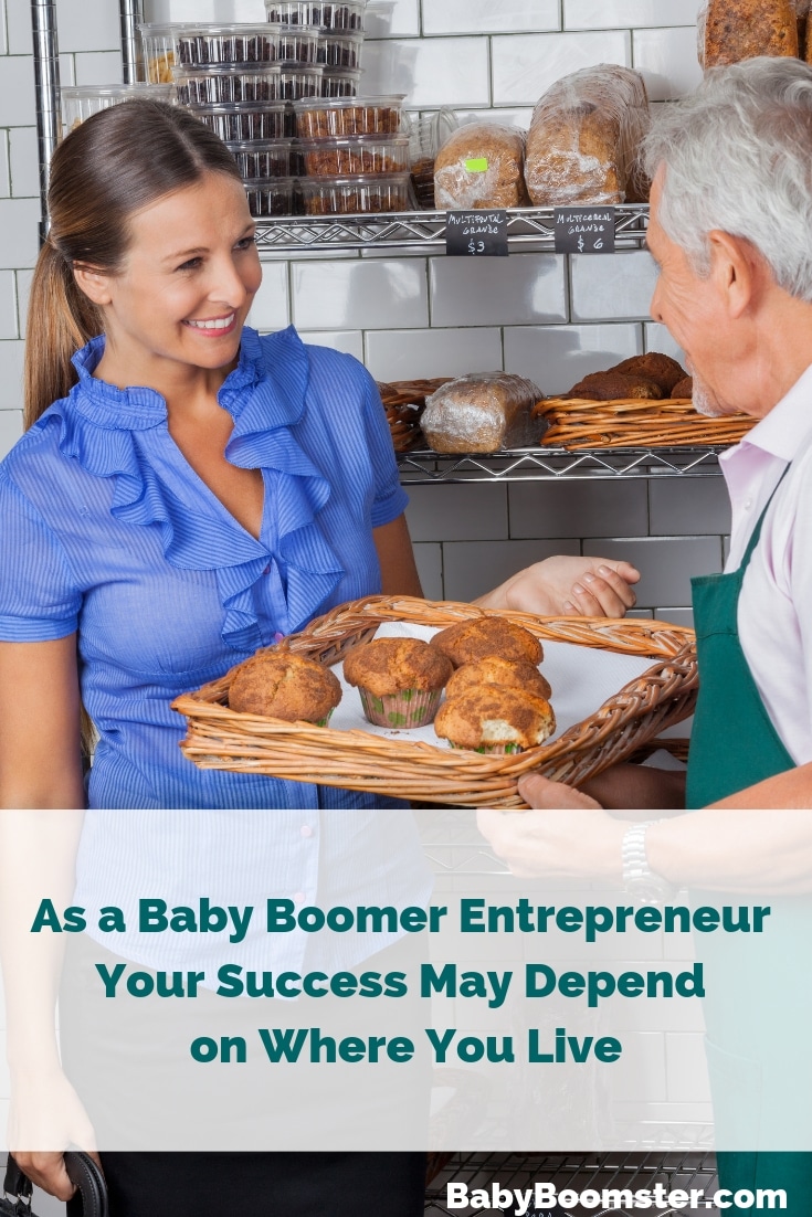 Best places for Baby Boomer Entrepreneurs to live in the United States - #retirement #business #babyBoomers