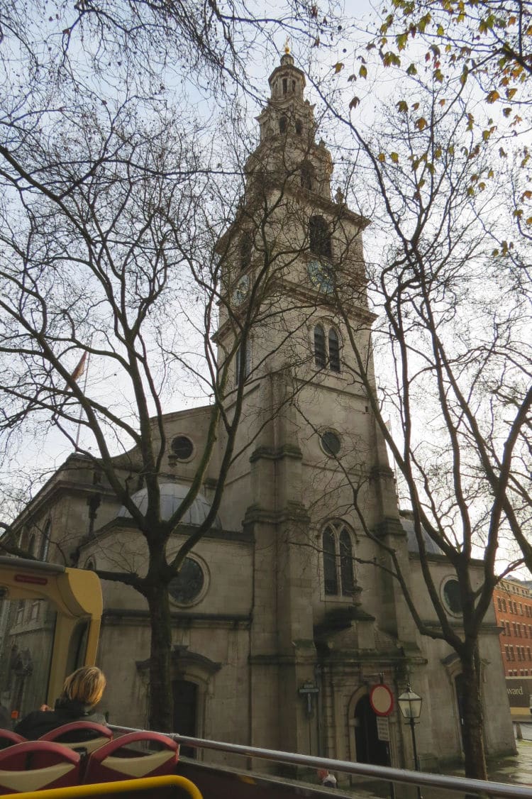 St Mary Le Strand #Church #London #bustour #bigbustourslondon