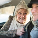 Essential wintertime driving tips for Baby Boomers - how to stay safe on the road. #babyboomers #midlife #drivingtips #winter #drivinginwinter