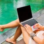 Freelancer working from pool
