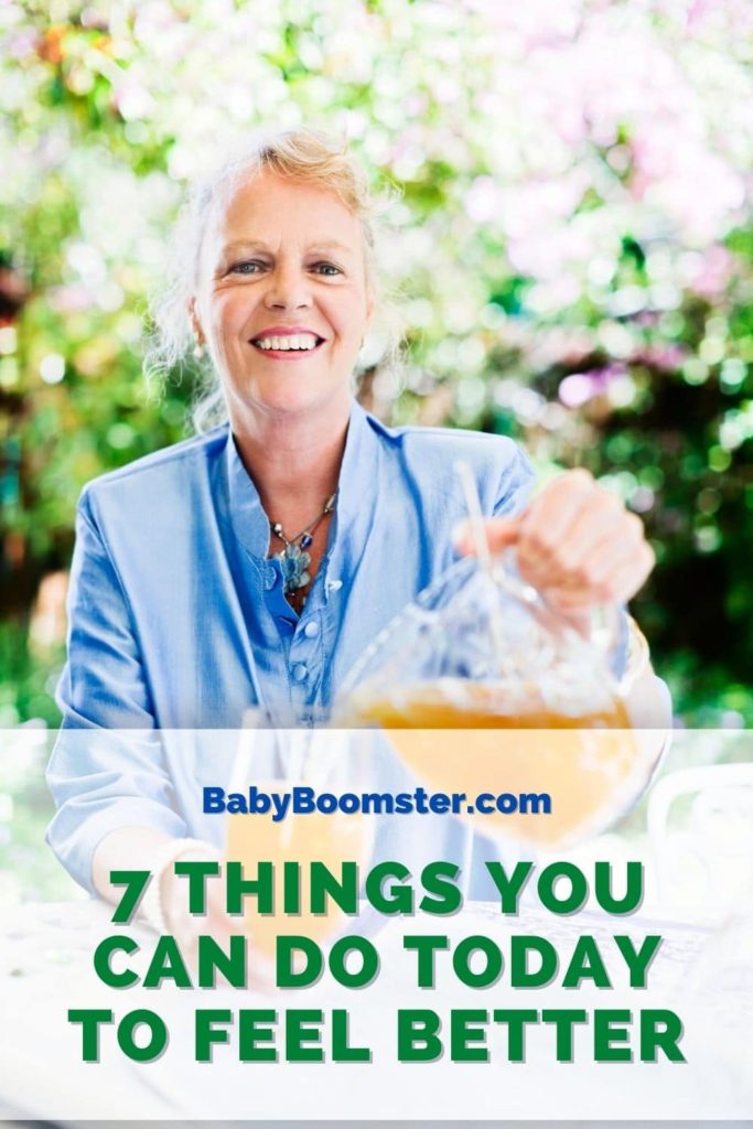 Feel better as you age. 7 tips to help you do so. 