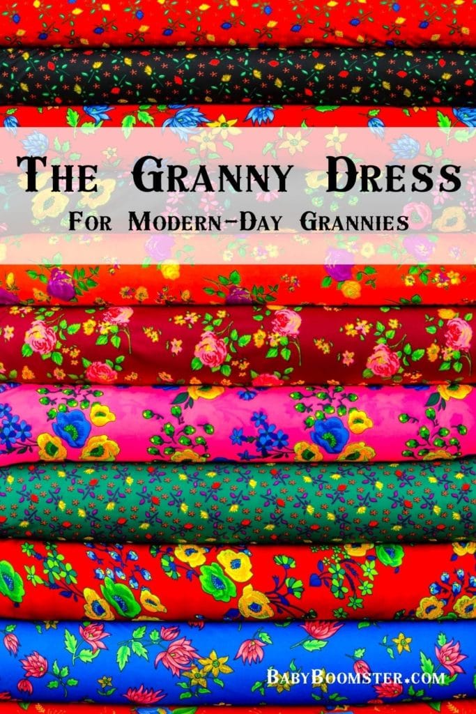 Modern day granny dress