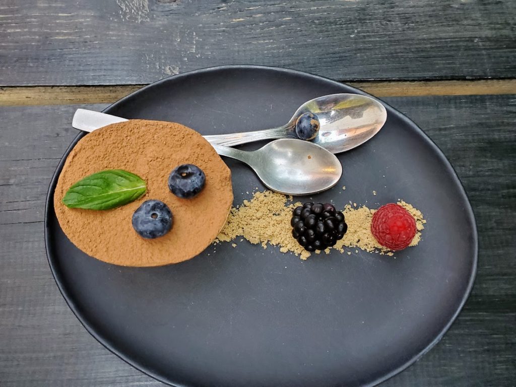 Double Chocolate Mousse served at La Mezcaleria in San Miguel de Allende