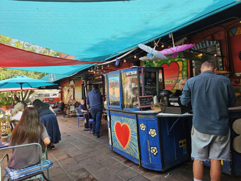 Laurel Canyon's Country Store where locals hang out still has a 1960s and 70s vibe.