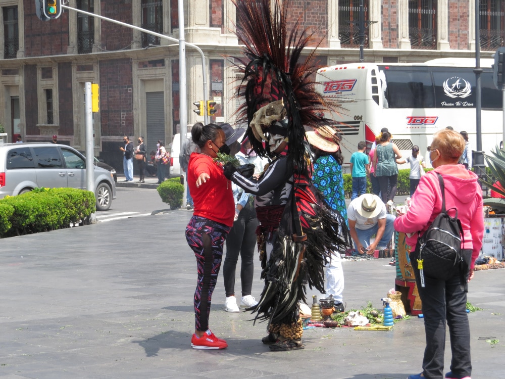 Aztec Spirit Cleansing Zócalo Square