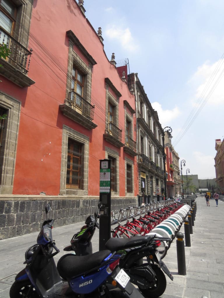 Buildings in Centre Historico Mexico City